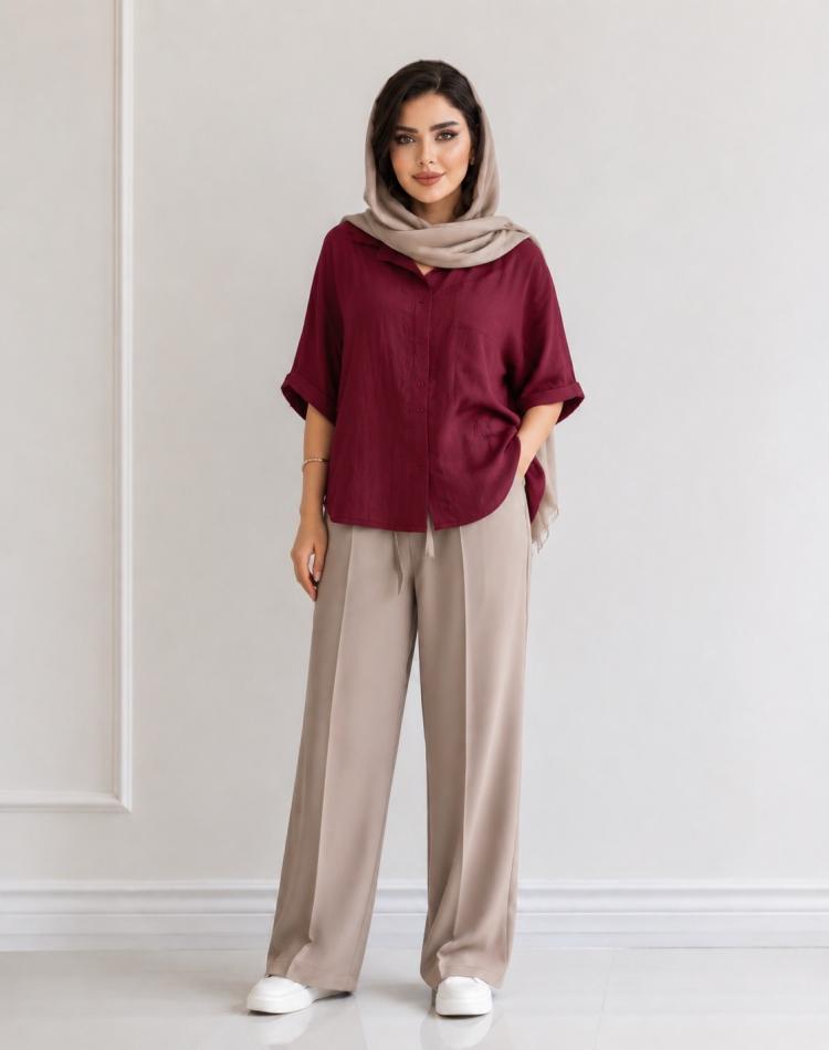 شومیز زنانه مدل آیسان