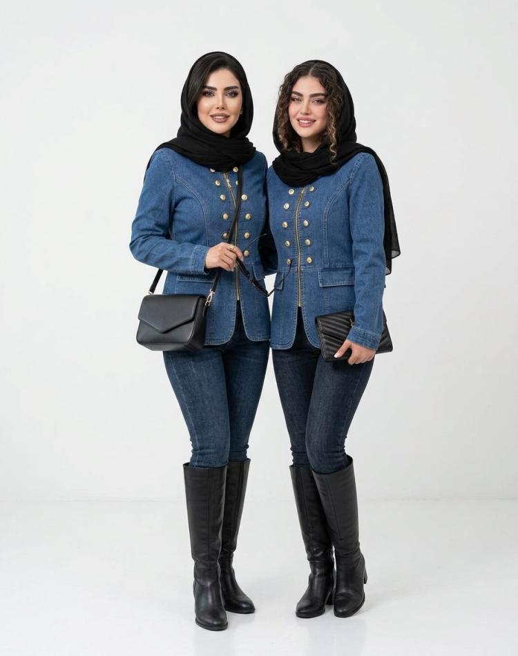 کت جین مدل تیام