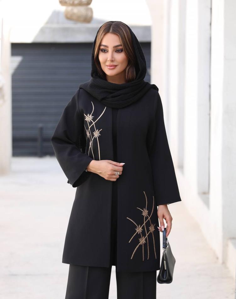 مانتو گلدوزی آیلین