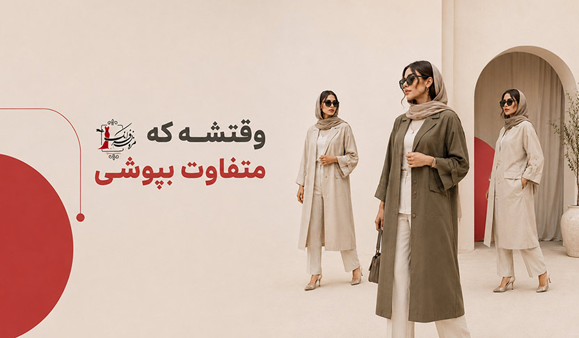 وقتشه متفاوت بپوشی